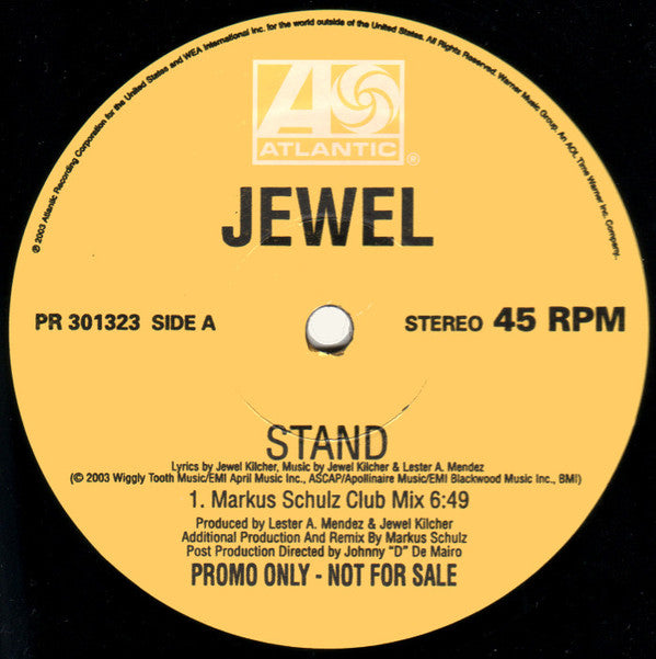 Jewel : Stand (2x12", Promo)