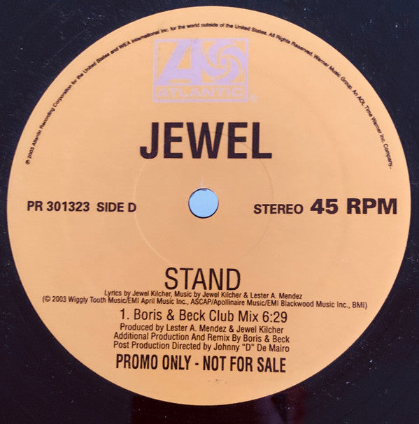 Jewel : Stand (2x12", Promo)