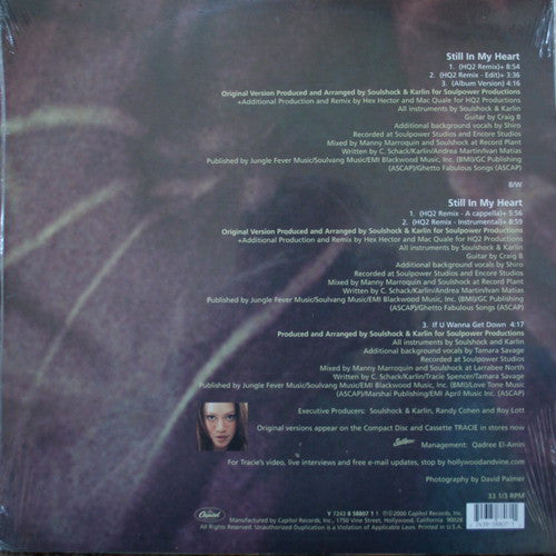 Tracie Spencer : Still In My Heart (12")
