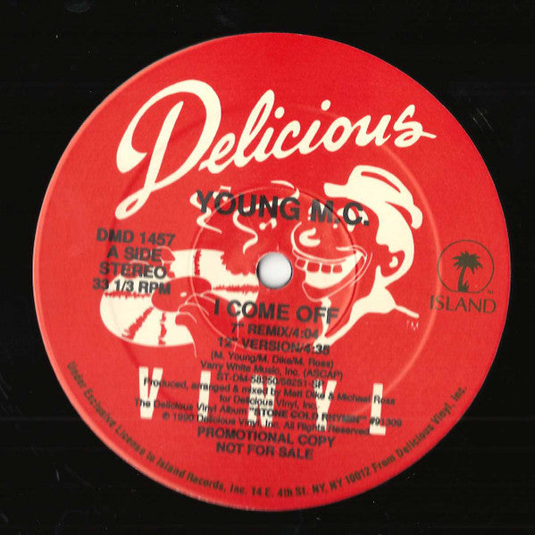 Young MC : I Come Off (12", Promo)