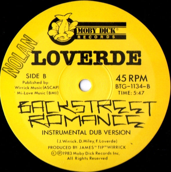 Loverde : Backstreet Romance (12")