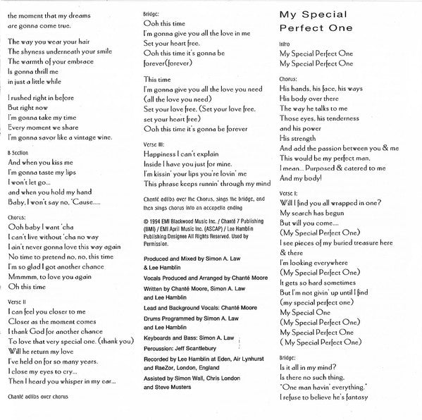 Chanté Moore : A Love Supreme (CD, Album)