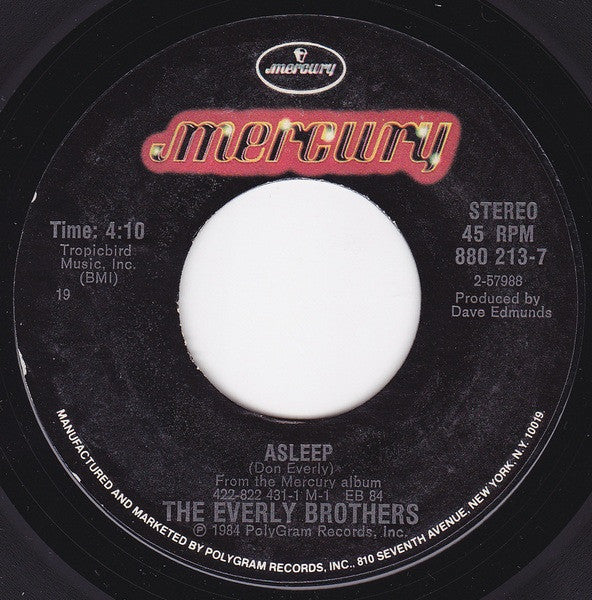 Everly Brothers : On The Wings Of A Nightingale (7", Single, Styrene, Bes)