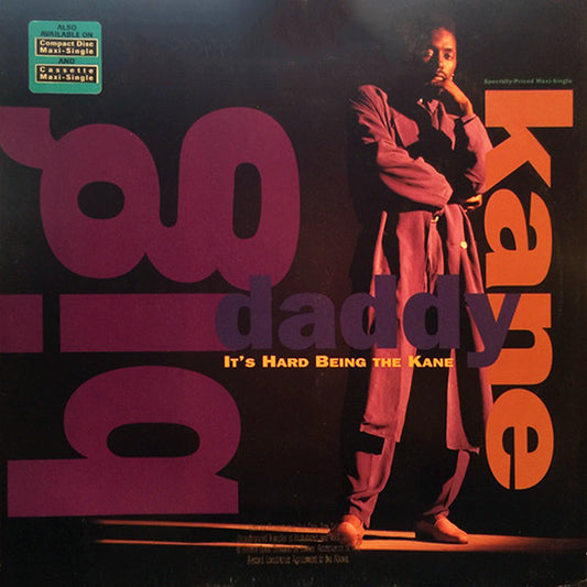 Big Daddy Kane : It's Hard Being The Kane (12", Maxi)