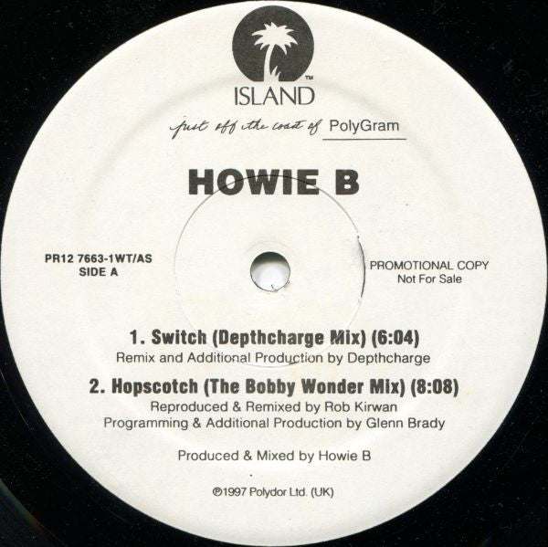 Howie B. : Switch (12")