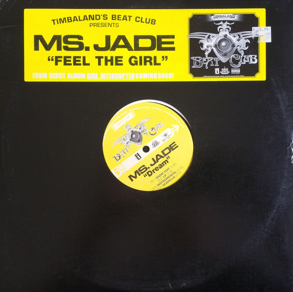 Ms. Jade : Feel The Girl (12", Promo)