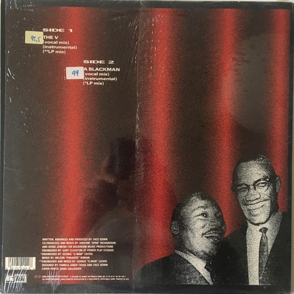 Face Down : The V (12")