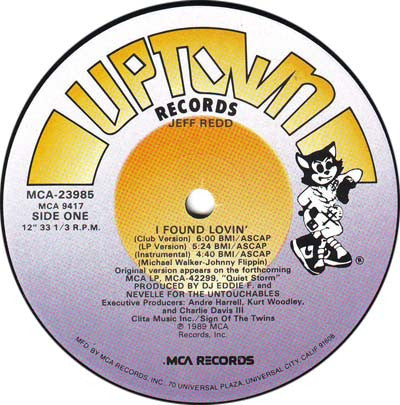 Jeff Redd : I Found Lovin' (12", Single)