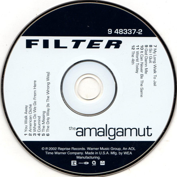 Filter (2) : The Amalgamut (CD, Album, Enh, Cle)