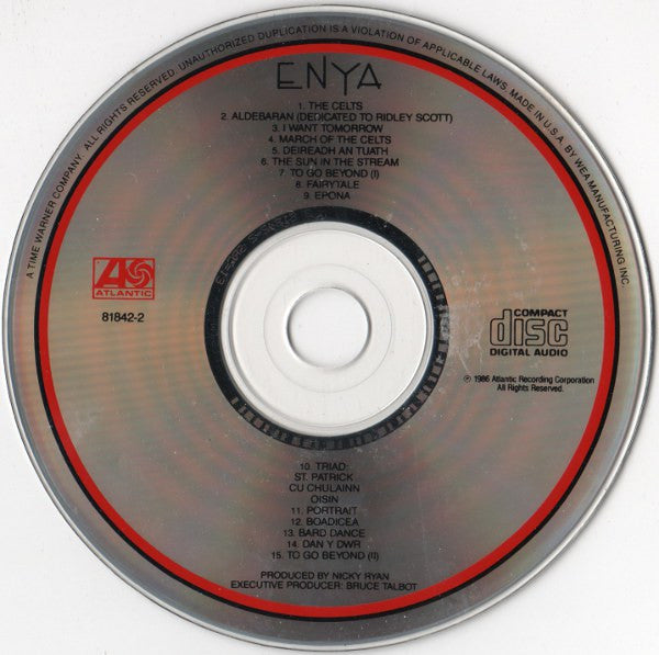 Enya : Enya (CD, Album, RM)