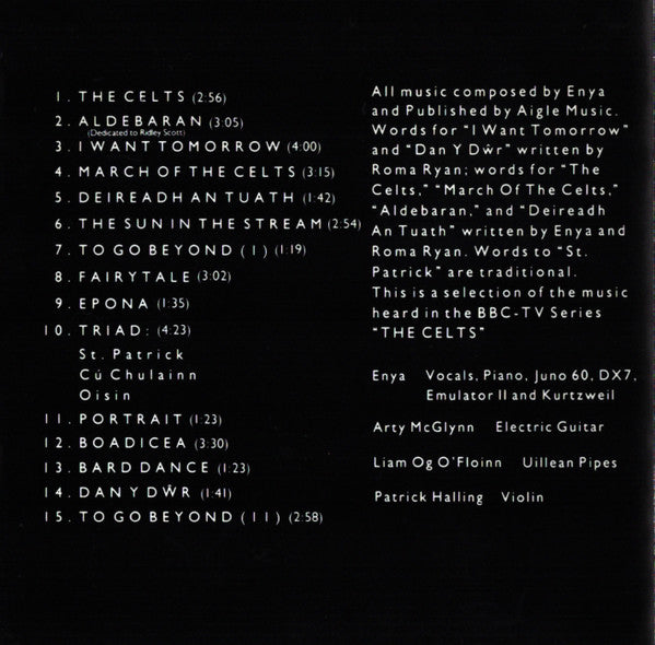 Enya : Enya (CD, Album, RM)