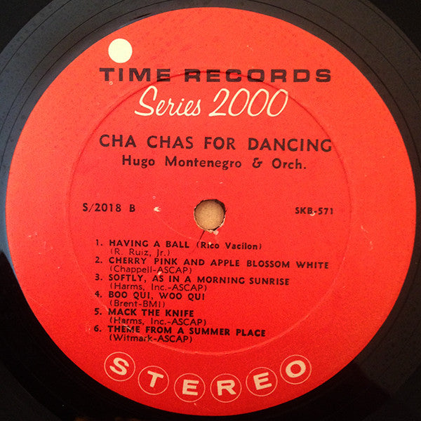 Montenegro* : Cha Chas For Dancing (LP, Album)