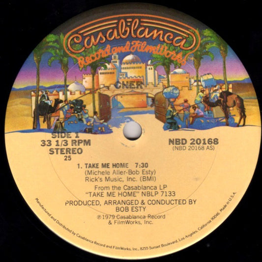 Cher : Take Me Home (12", 25)