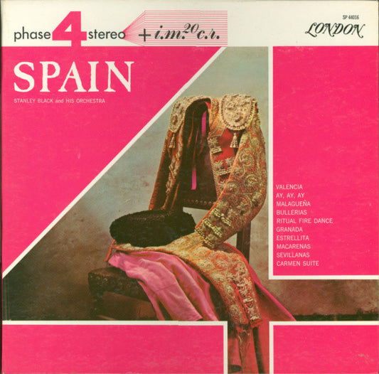 Stanley Black & His Orchestra : Spain (LP, Album, Gat)