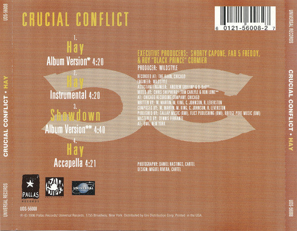 Crucial Conflict : Hay (CD, Maxi)