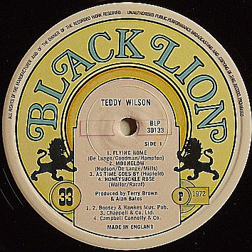 Teddy Wilson : Moonglow (LP, Album)