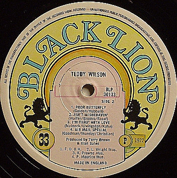 Teddy Wilson : Moonglow (LP, Album)