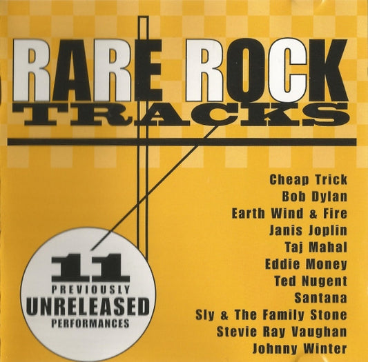 Various : Rare Rock Tracks (11 Previously Unreleased Performances) (CD, Comp, Promo)