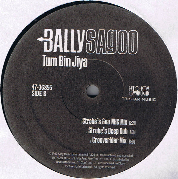 Bally Sagoo : Tum Bin Jiya (12")