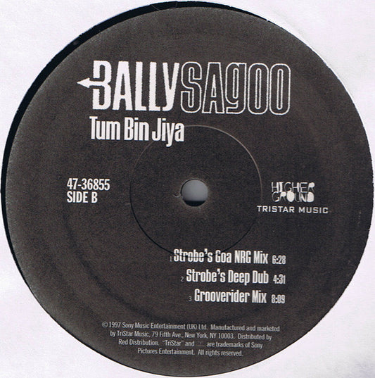 Bally Sagoo : Tum Bin Jiya (12")