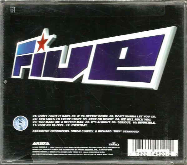 Five : Invincible (CD, Album)