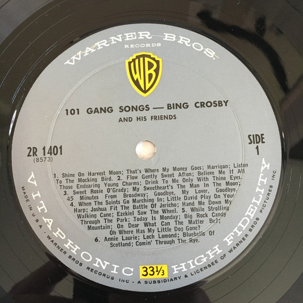 Bing Crosby : 101 Gang Songs (2xLP, Album, Gat)