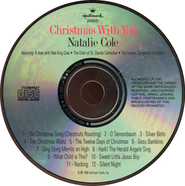 Natalie Cole : Christmas With You (CD, Album)