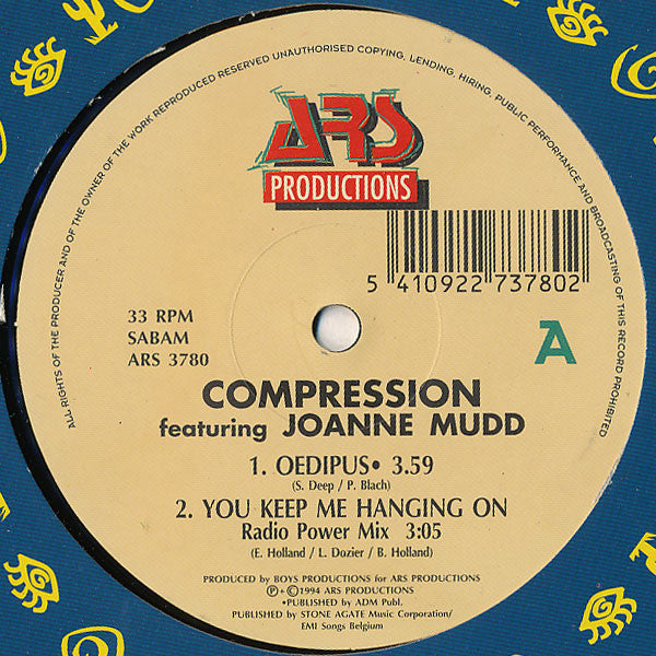 Compression (5) featuring Joanne Mudd : Oedipus Complex (12", Maxi)