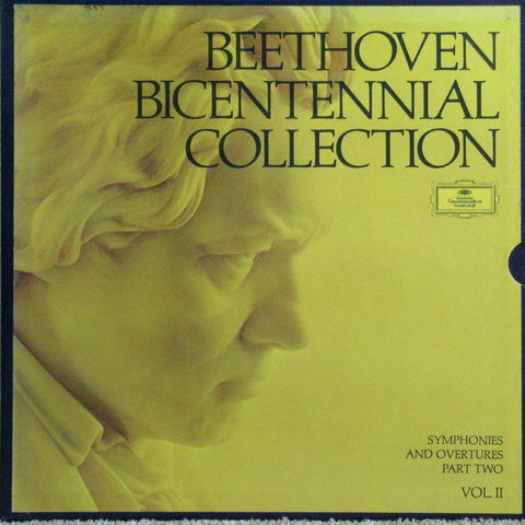 Ludwig van Beethoven - Herbert von Karajan, Berliner Philharmoniker : Symphonies And Overtures Part Two (5xLP, Comp, Aut + Box)