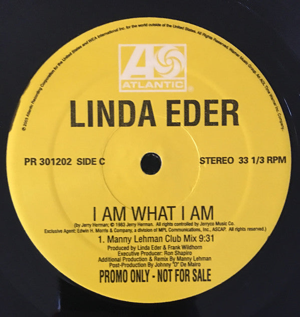 Linda Eder : I Am What I Am (2x12", Promo)