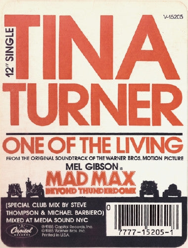 Tina Turner : One Of The Living (12", Single)