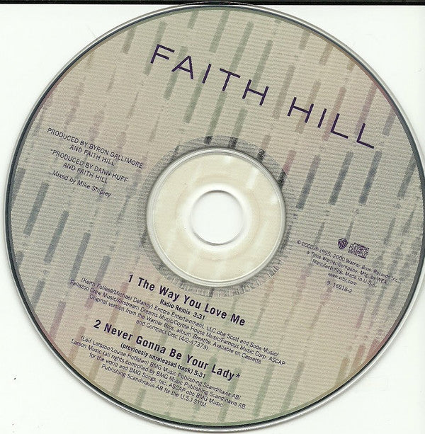 Faith Hill : The Way You Love Me (CD, Single, Box)