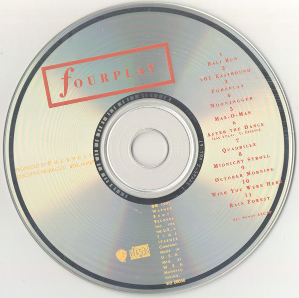 Fourplay (3) : Fourplay (CD, Album, Club, ARC)