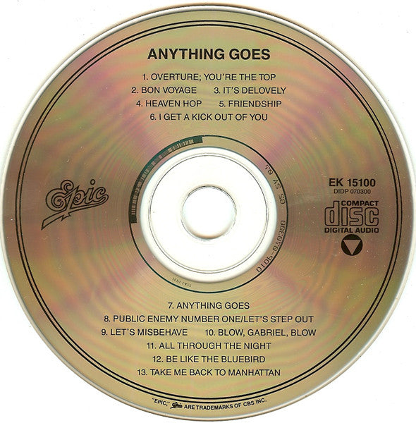 Various : Anything Goes (CD, Album, RE)