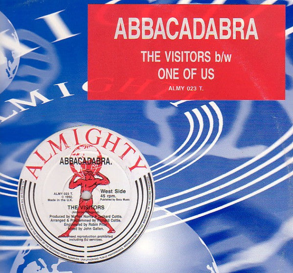 Abbacadabra : The Visitors b/w One Of Us (12")