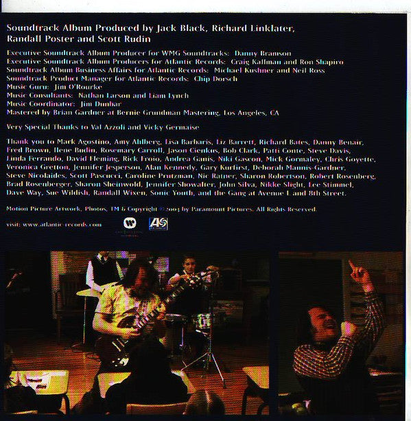 Various : School Of Rock (Music From And Inspired By The Motion Picture) (CD, Comp)