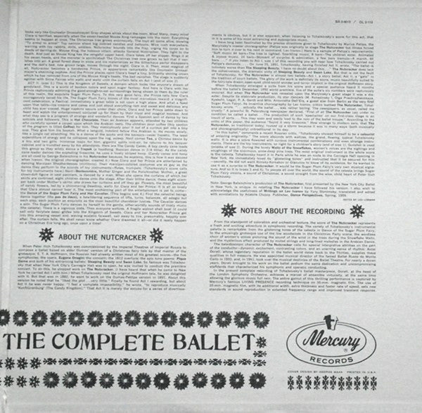 Pyotr Ilyich Tchaikovsky - Antal Dorati, London Symphony Orchestra : The Nutcracker Ballet (2xLP, Gat)