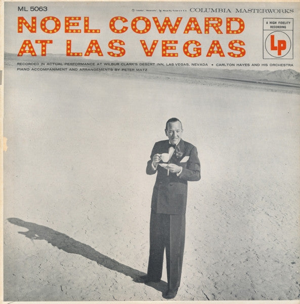 Noël Coward : Noel Coward At Las Vegas (LP, Album, Mono)