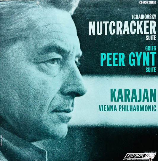 Pyotr Ilyich Tchaikovsky / Edvard Grieg - Herbert von Karajan, Wiener Philharmoniker : Nutcracker Suite / Peer Gynt Suite (LP, Album)