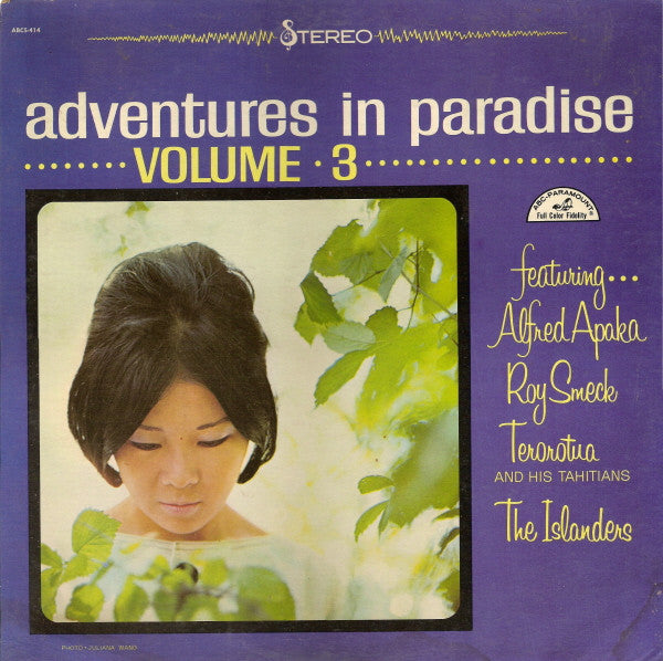 Various : Adventures In Paradise Volume 3 (LP, Comp)