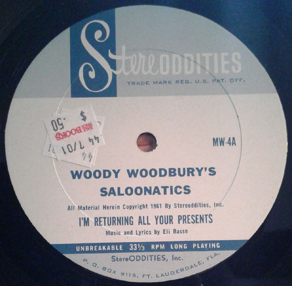 Woody Woodbury : Woody Woodbury's Saloonatics (LP)