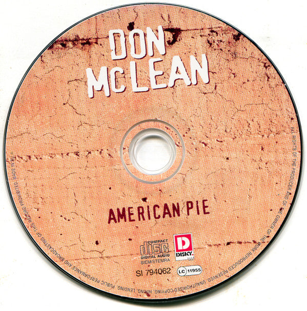 Don McLean : American Pie (CD, Comp)