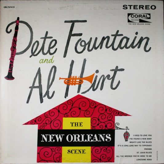 Pete Fountain And Al Hirt : The New Orleans Scene (LP, Album, RE)