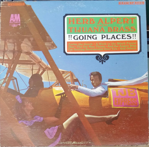 Herb Alpert & The Tijuana Brass : !!Going Places!! (LP, Album)
