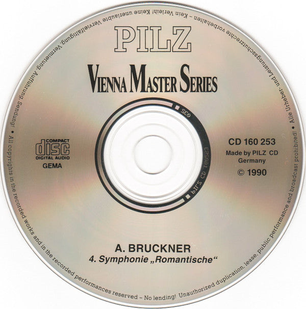 Anton Bruckner - Philharmonia Slavonica, Henry Adolph, Alberto Lizzio : Symphony No. 4 "Romantic" / Symphony No. 2 (2xCD, Comp)