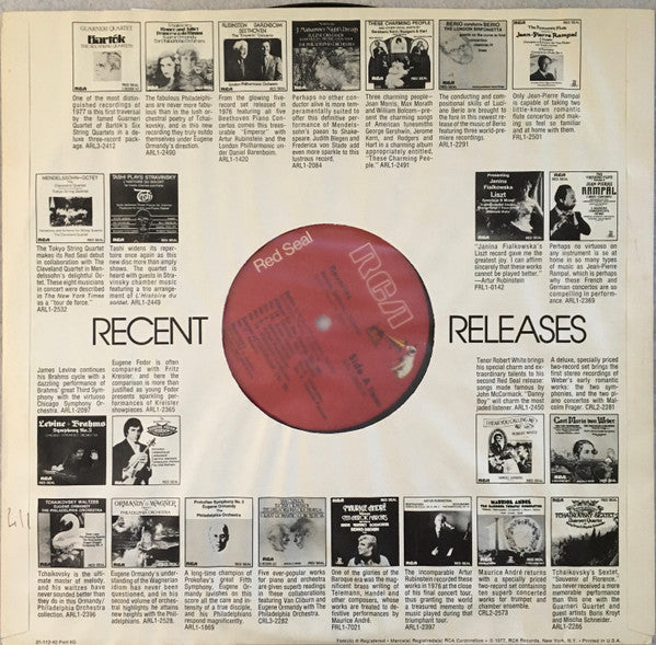 Andrés Segovia : Reveries (LP, Album)