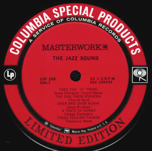 Various : The Jazz Sound (LP, Comp, Ltd)