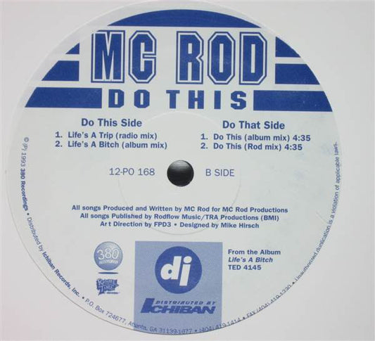 MC Rod : Do This (12")