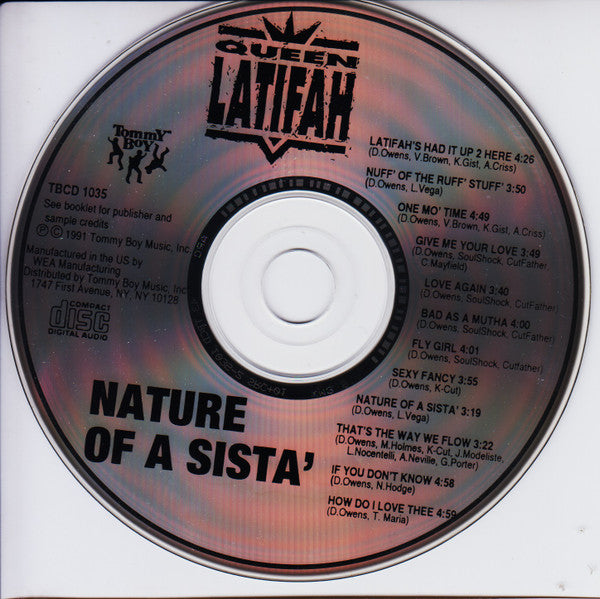 Queen Latifah : Nature Of A Sista' (CD, Album)