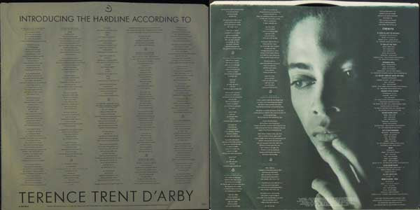 Terence Trent D'Arby : Introducing The Hardline According To Terence Trent D'Arby (LP, Album, Car)